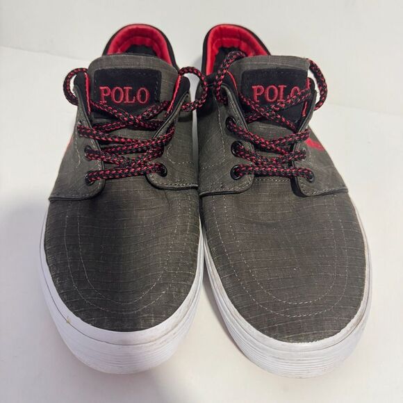 Mens Polo Ralph Lauren Casual Lace Up deck Size 10D shoes - Picture 2 of 6
